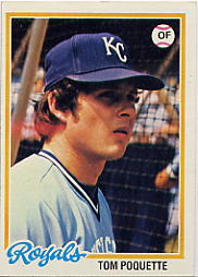 1978 Topps Baseball Cards      357     Tom Poquette